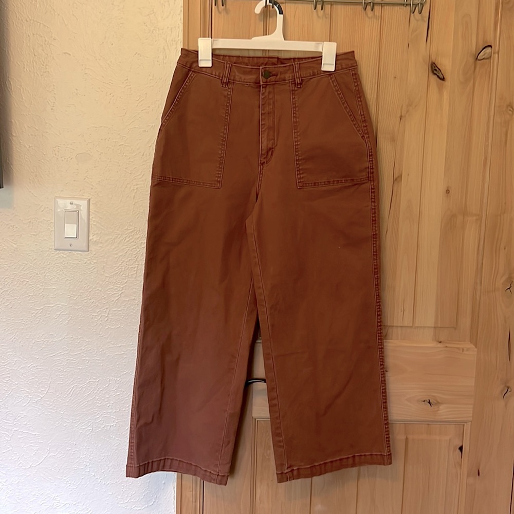 Dusty Pink Wide Leg Pants